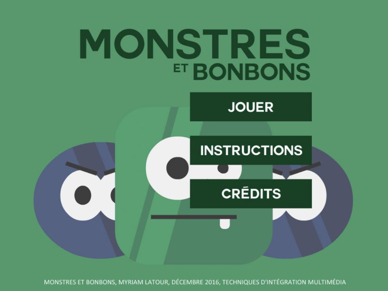 Monstres et bonbons